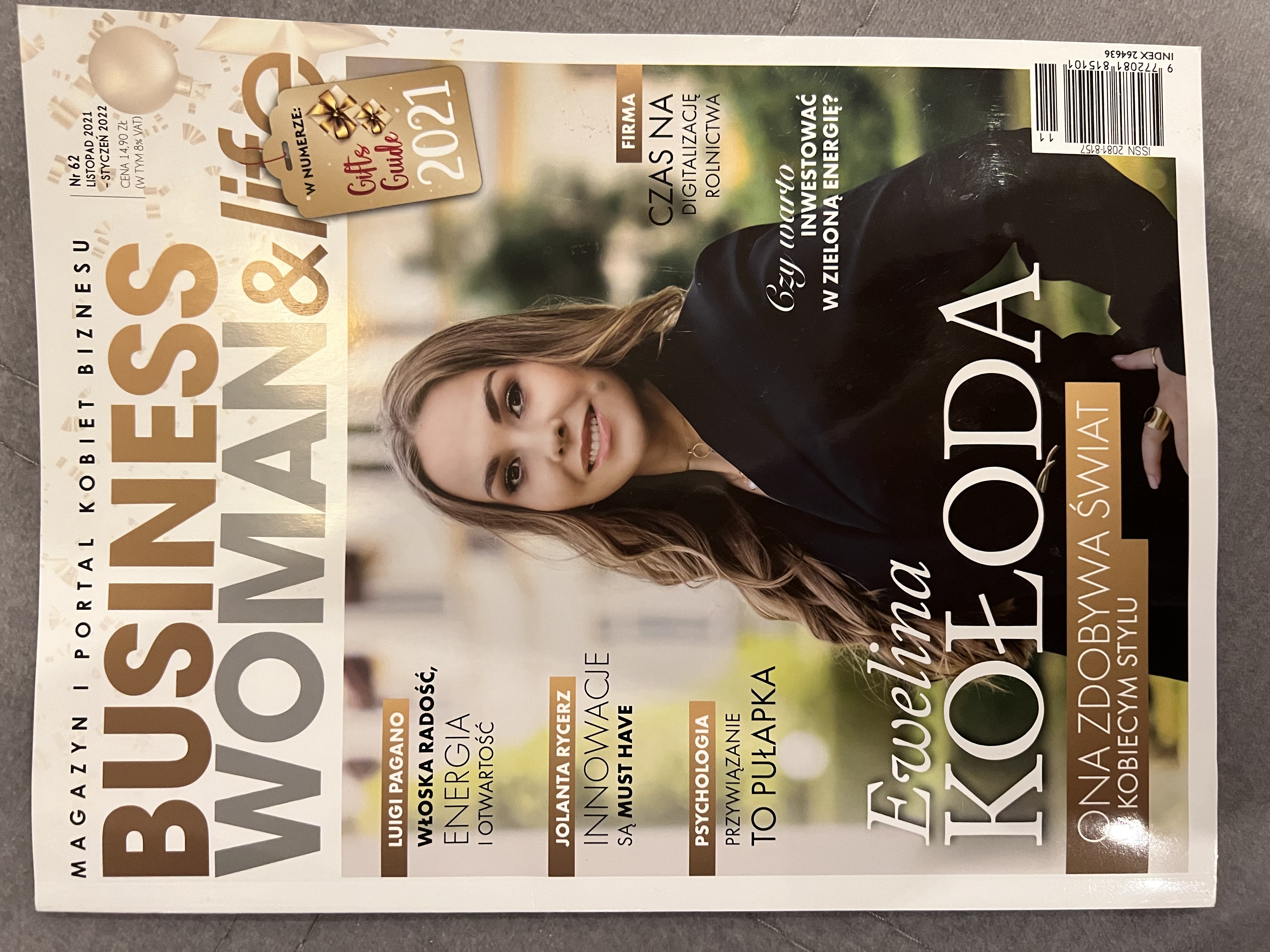 Businesswoman & Life — issue 62, November 2021–January 2022